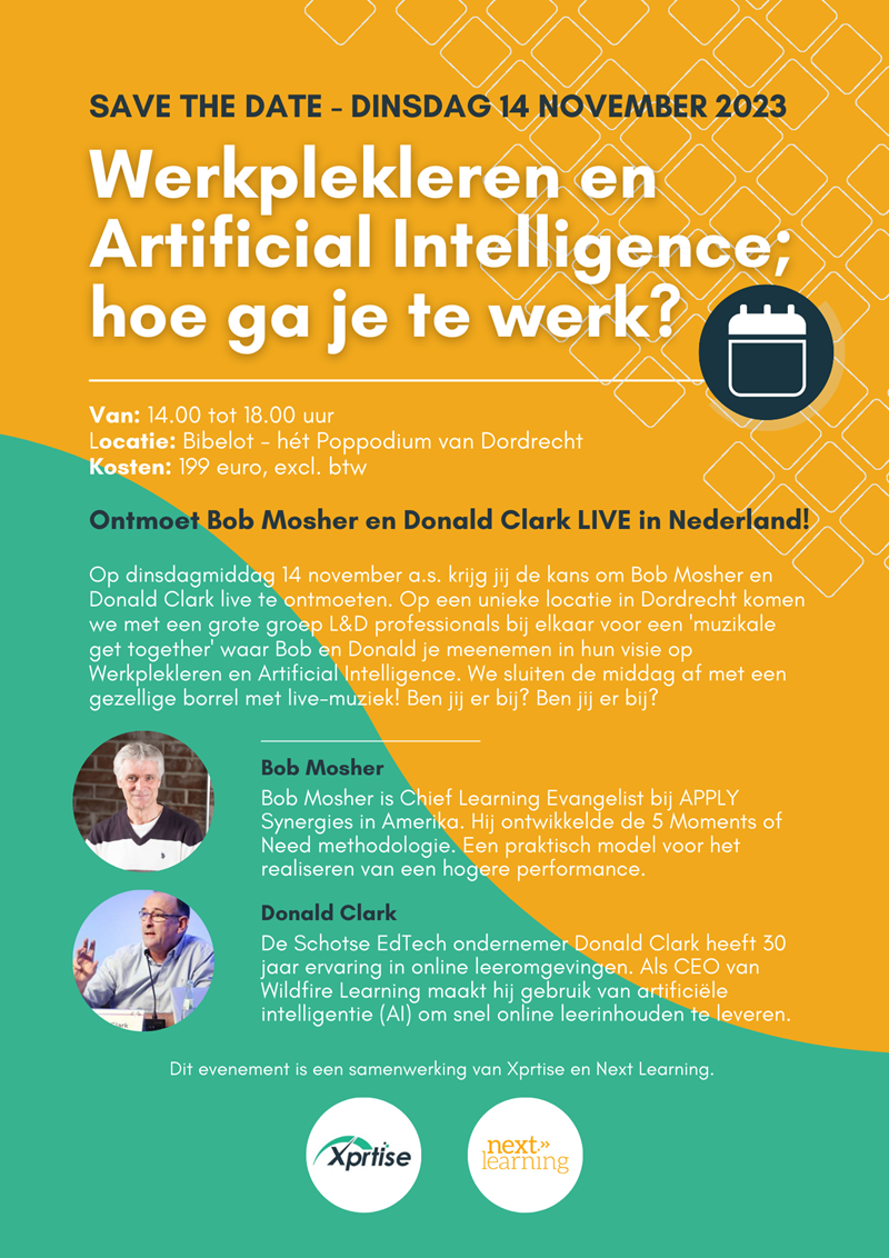 Werkplekleren en AI; hoe ga je te werk? - Dordrecht